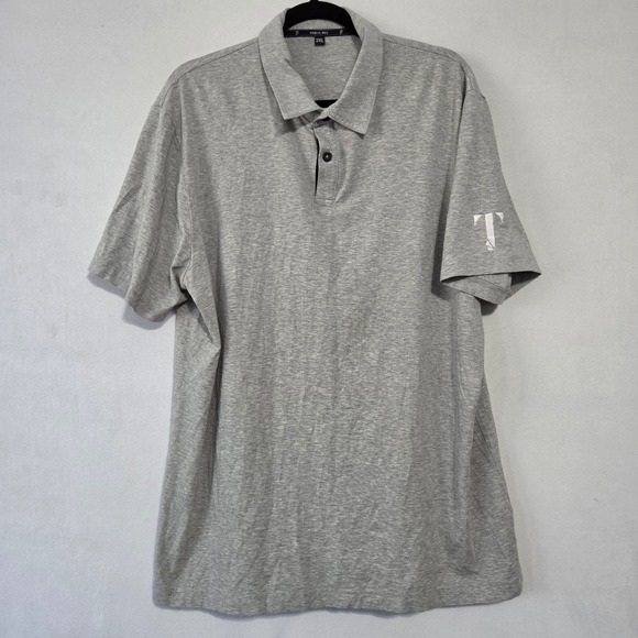 Public Rec Other - Public Rec Polo Shirt Men 2XL Gray Pima Cotton Blend Athleisure Golf Preppy Work
